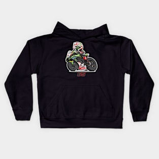 Jonathan Rea 66 Cartoon Kids Hoodie